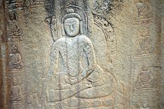 16 Buddhist Rock Carving Of Buddha Close Up Near Skardu